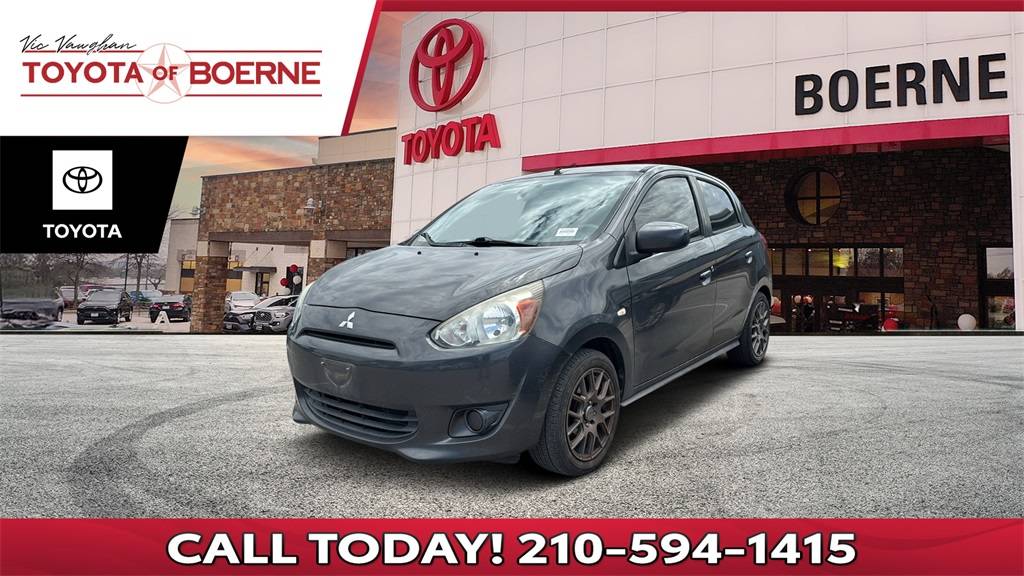 2014 Mitsubishi Mirage DE — Hatchback — 130,669 mi — Boerne, TX