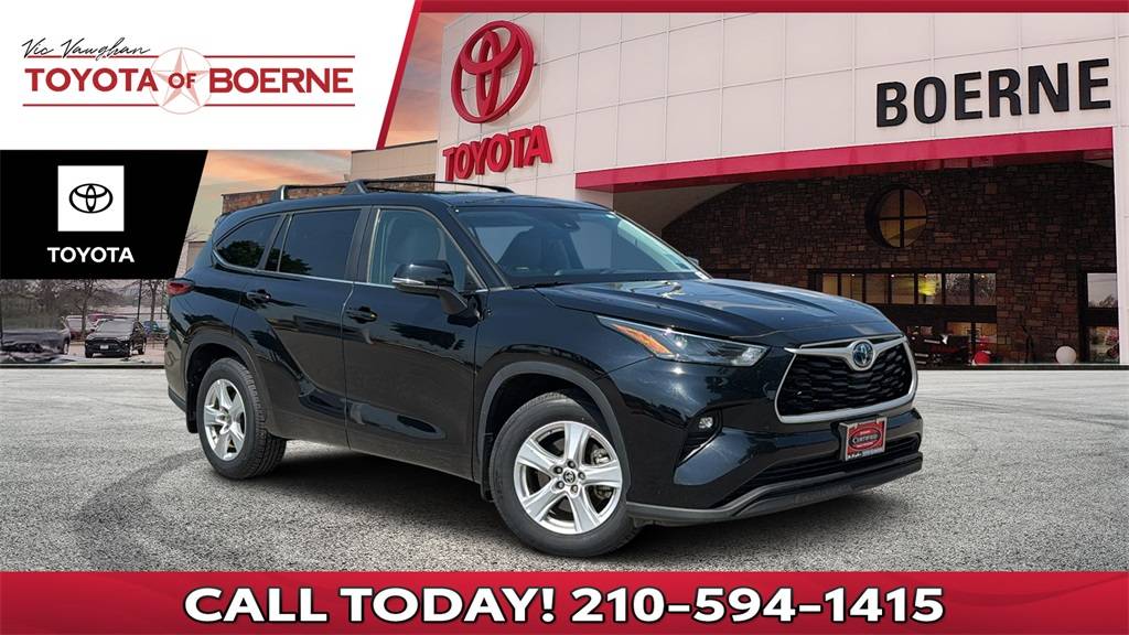 2023 Toyota Highlander Hybrid LE — SUV — 51,195 mi — Boerne, TX