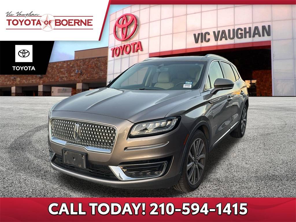 2019 Lincoln Nautilus Select — SUV — 74,531 mi — Boerne, TX