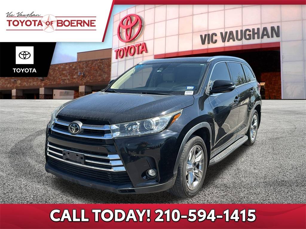 2019 Toyota Highlander Limited — SUV — 54,759 mi — Boerne, TX