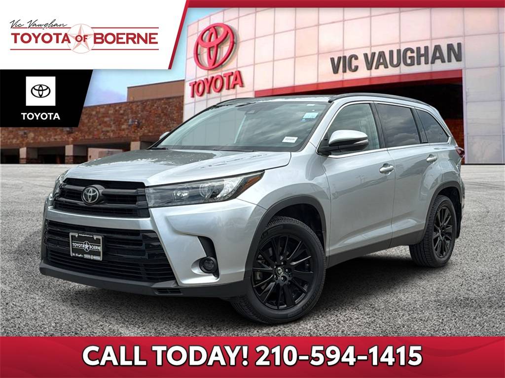 2019 Toyota Highlander SE V6 — SUV — 124,241 mi — Boerne, TX
