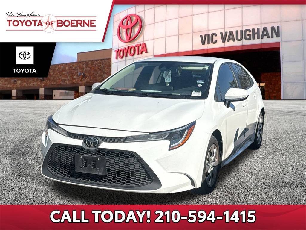 2020 Toyota Corolla LE — Sedan — 99,258 mi — Boerne, TX