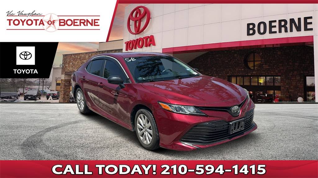 2018 Toyota Camry LE — Sedan — 81,553 mi — Boerne, TX