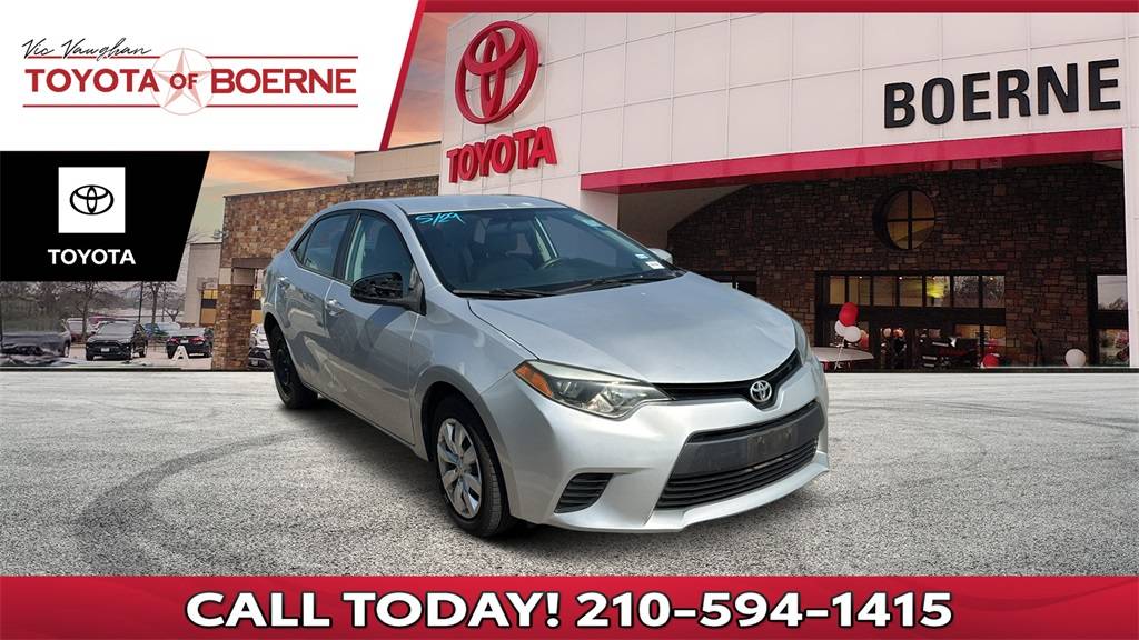 2014 Toyota Corolla LE — Sedan — 125,881 mi — Boerne, TX