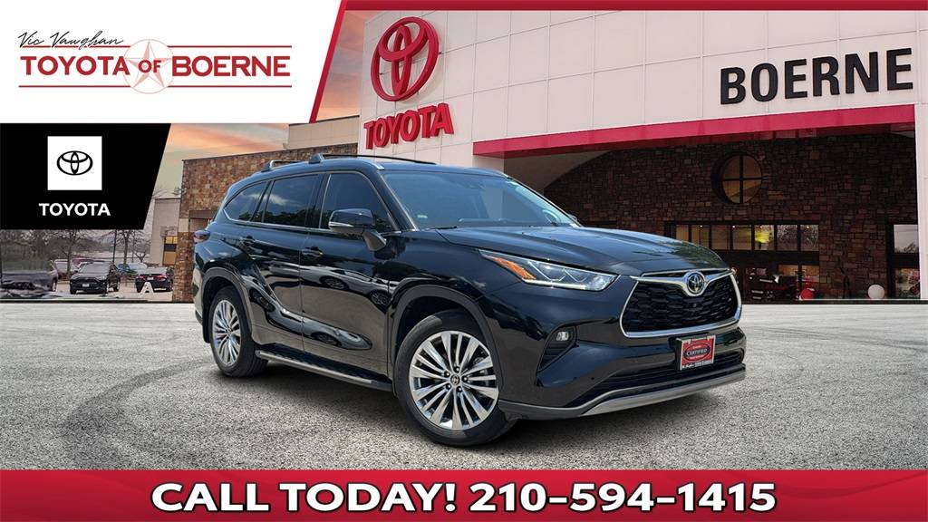 2024 Toyota Highlander Platinum — SUV — 11,097 mi — Boerne, TX