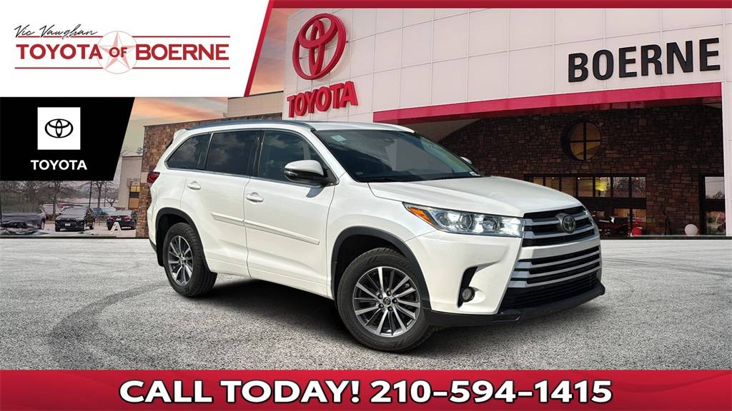 2018 Toyota Highlander XLE — SUV — 113,384 mi — Boerne, TX