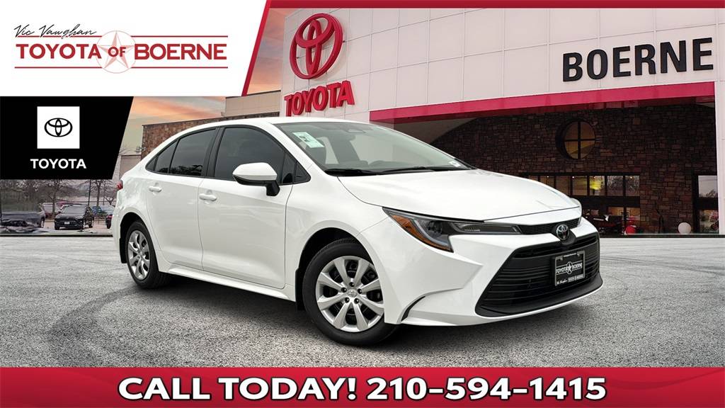 2025 Toyota Corolla LE — Sedan — 765 mi — Boerne, TX