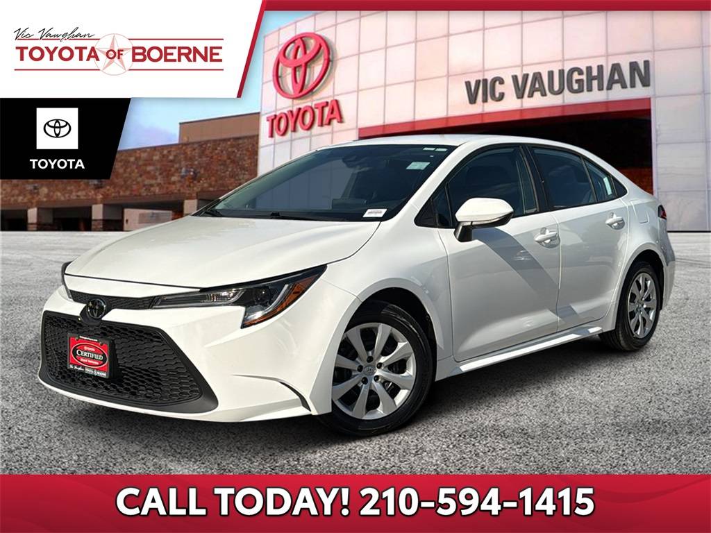2022 Toyota Corolla LE — Sedan — 25,247 mi — Boerne, TX