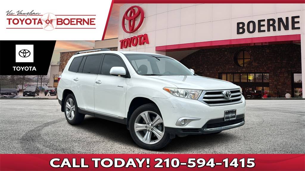 2013 Toyota Highlander Limited — SUV — 192,175 mi — Boerne, TX