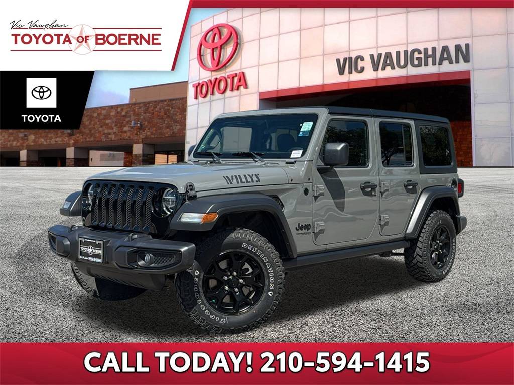2021 Jeep Wrangler Willys — SUV — 63,043 mi — Boerne, TX