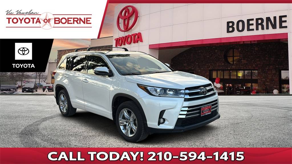 2019 Toyota Highlander Limited — SUV — 61,498 mi — Boerne, TX