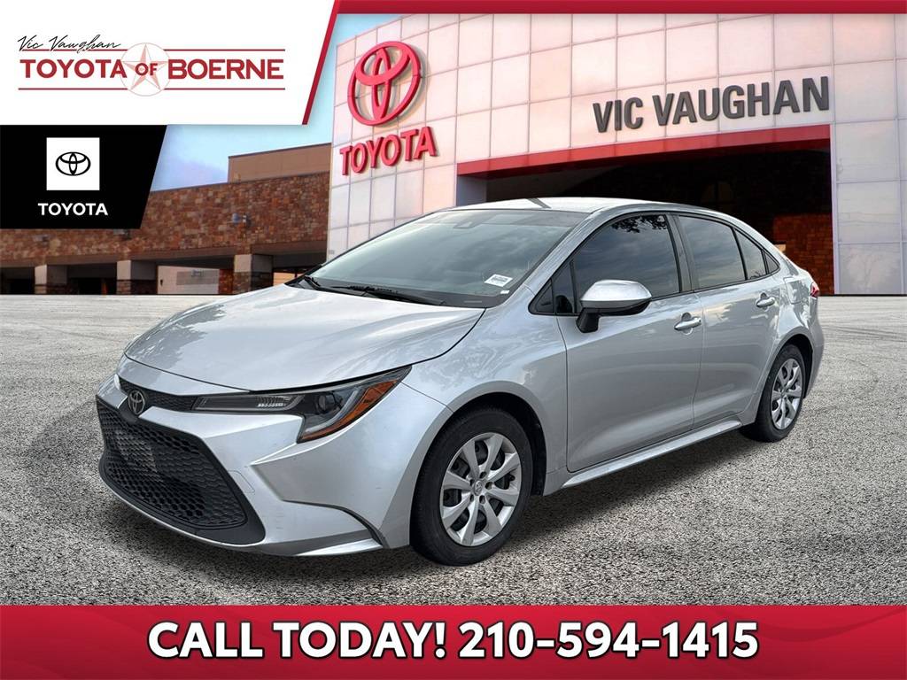 2021 Toyota Corolla LE — Sedan — 25,345 mi — Boerne, TX