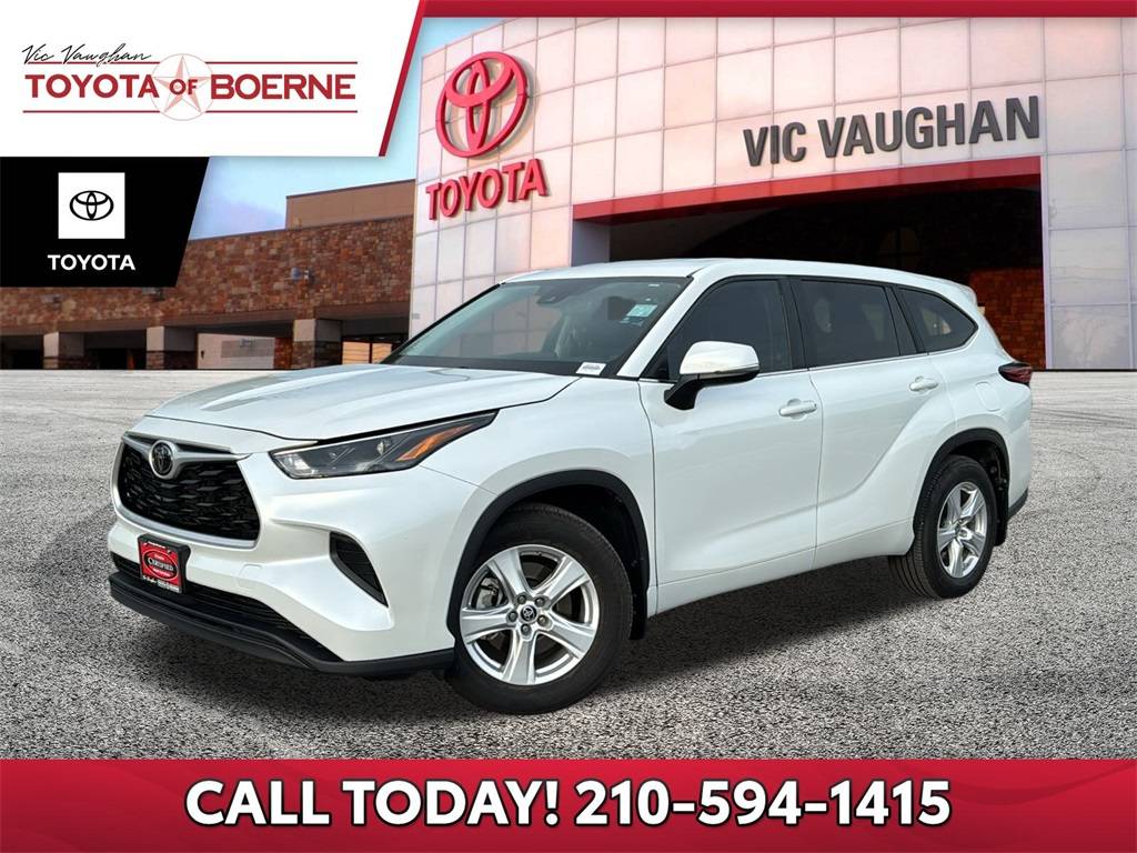2023 Toyota Highlander L — SUV — 23,675 mi — Boerne, TX