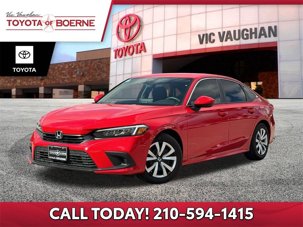2022 Honda Civic LX — Sedan — 4,719 mi — Boerne, TX