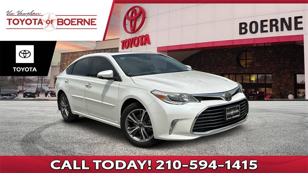 2016 Toyota Avalon XLE — Sedan — 47,001 mi — Boerne, TX