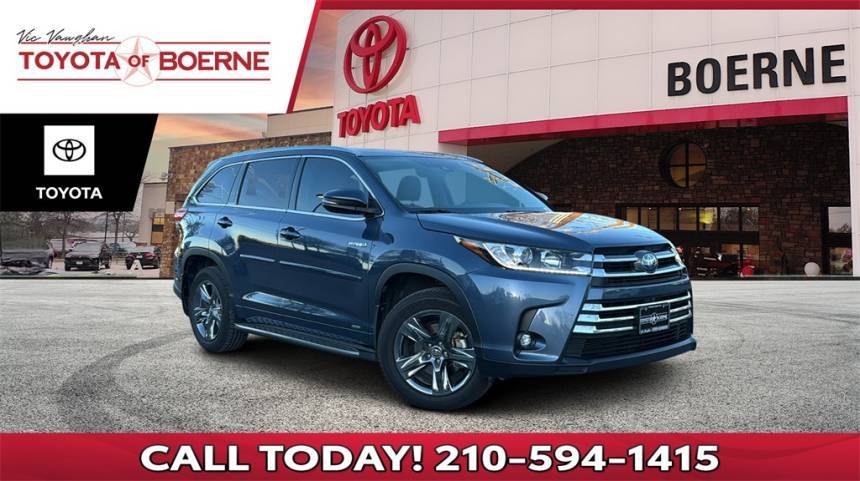 2019 Toyota Highlander Hybrid Limited Platinum — SUV — 81,013 mi — Boerne, TX