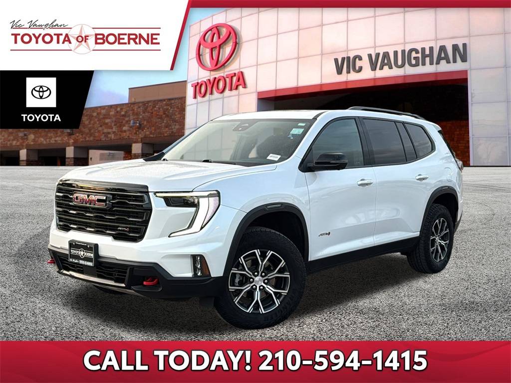 2024 GMC Acadia AT4 — SUV — 22,253 mi — Boerne, TX