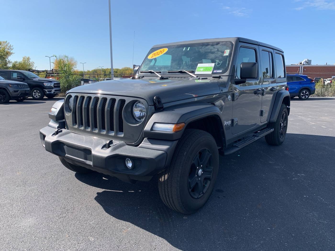 2020 Jeep Wrangler Sport S — SUV — 48,068 mi — Merrillville, IN