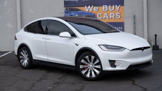 2020 tesla model on sale x used price