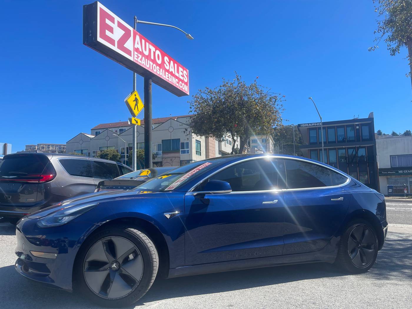 2018 Tesla Model 3 Long Range — Sedan — 74,716 mi — Daly City, CA