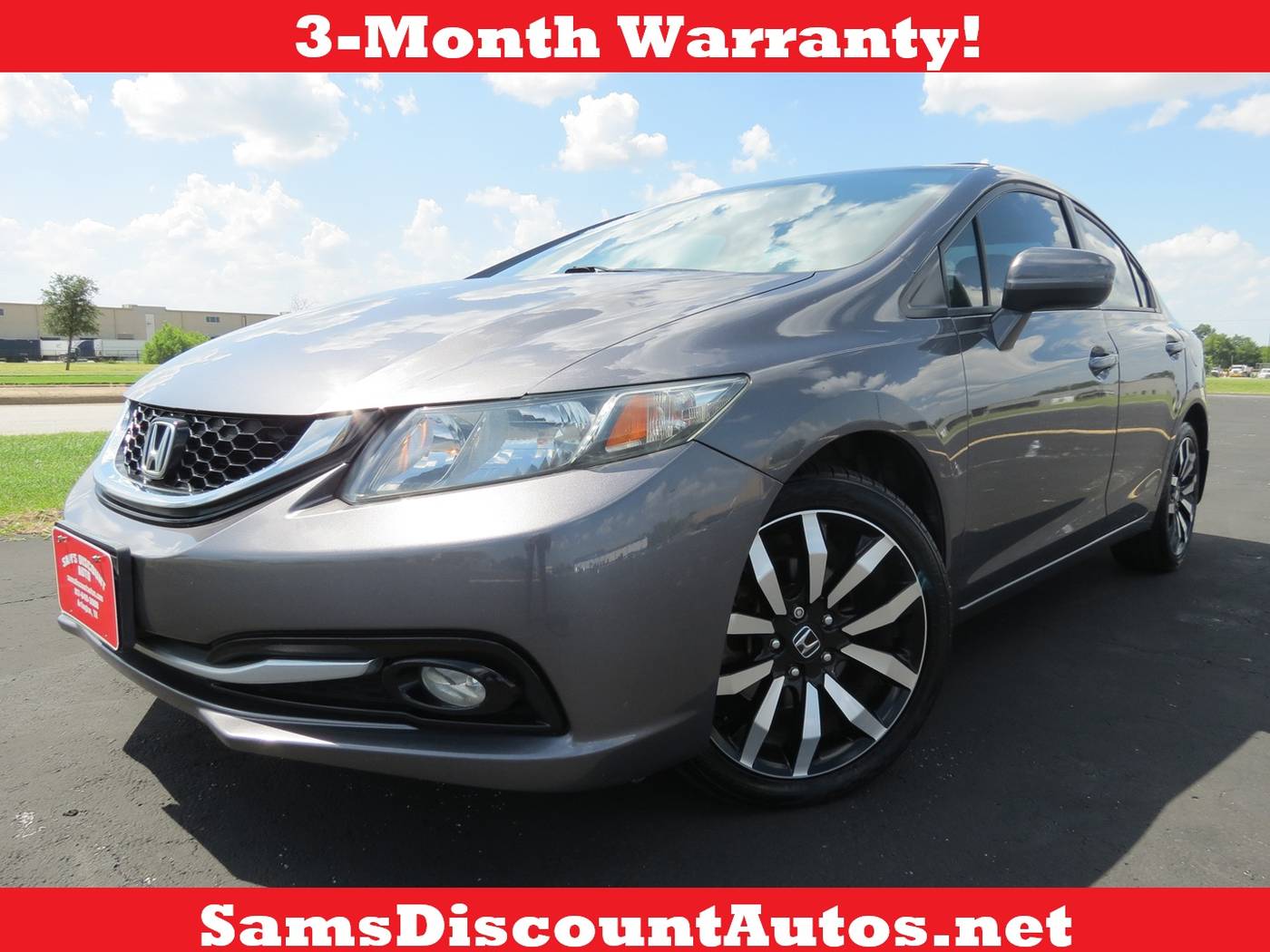 2015 Honda Civic EX-L — Sedan — 131,576 mi — Arlington, TX