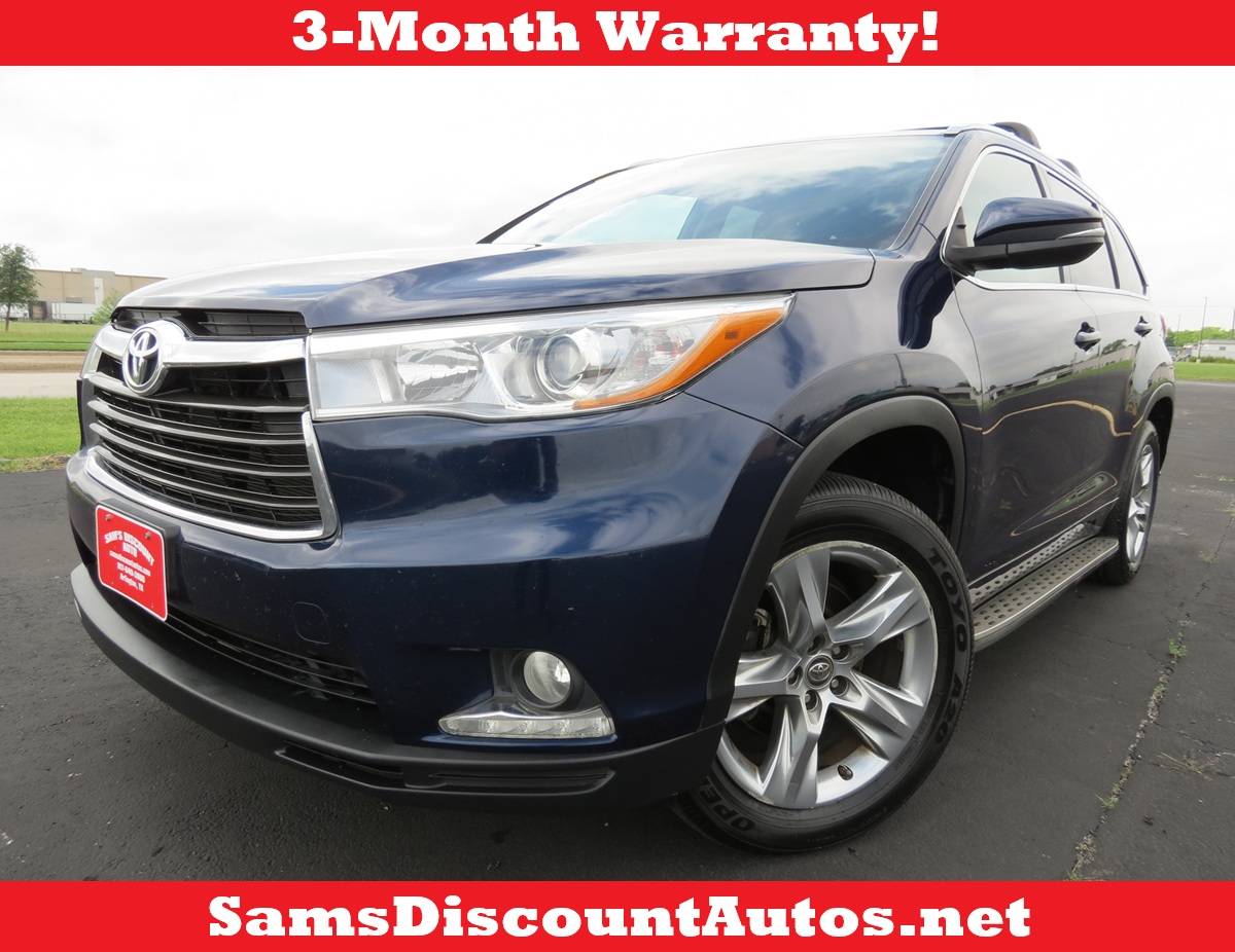 2016 Toyota Highlander Limited — SUV — 136,903 mi — Arlington, TX