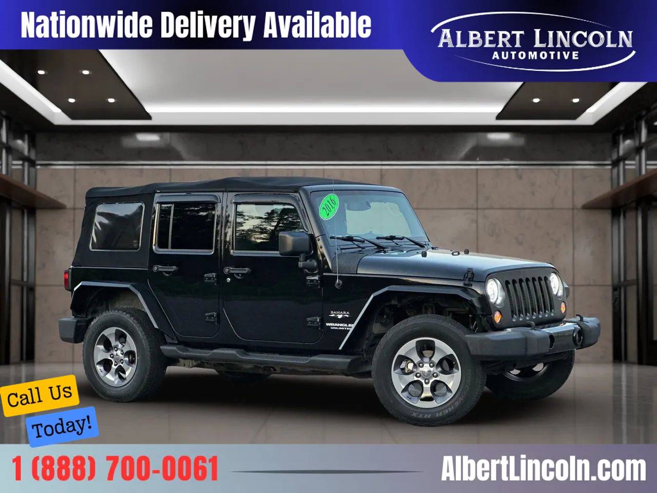 2016 Jeep Wrangler Sahara — SUV — 80,152 mi — Mobile, AL
