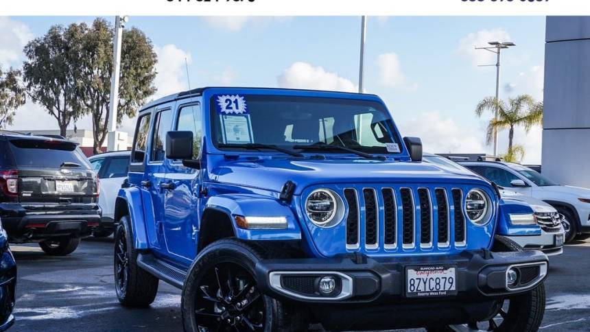 2021 Jeep Wrangler Sahara 4xe — SUV — 23,943 mi — San Diego, CA