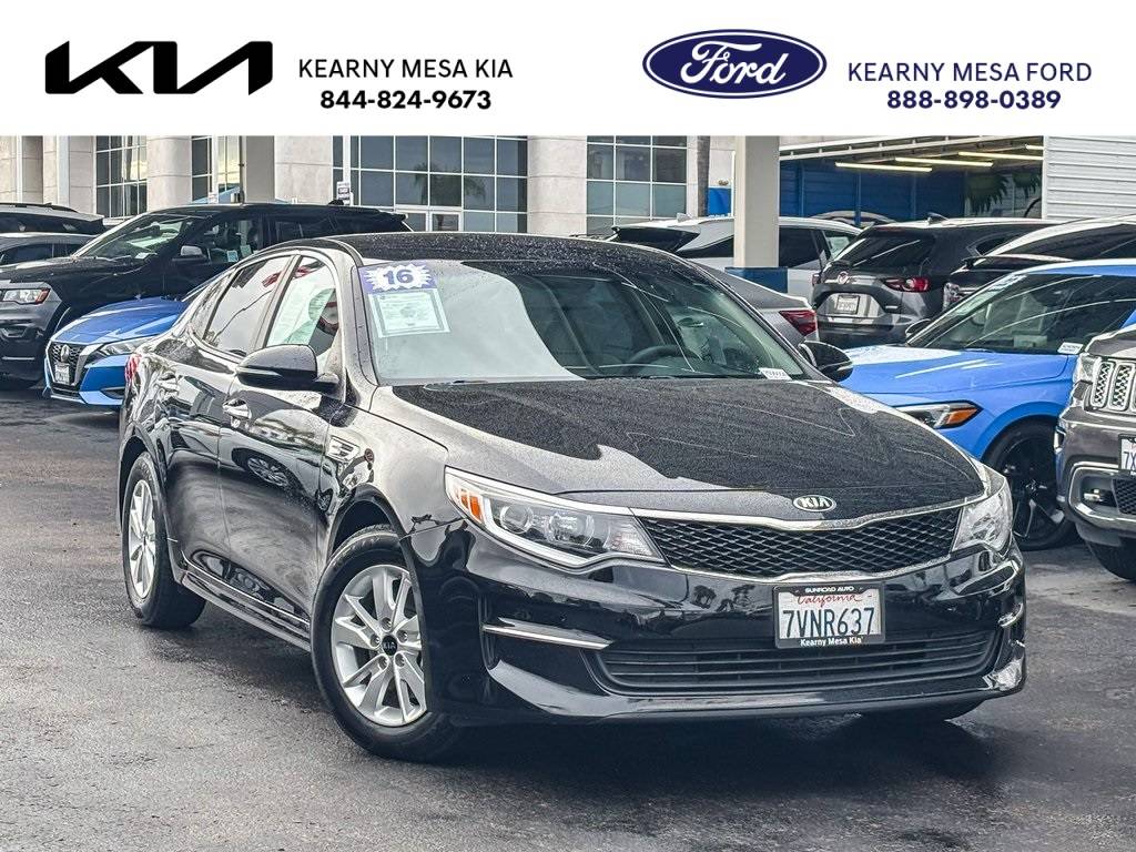 2016 Kia Optima LX — Sedan — 93,421 mi — San Diego, CA