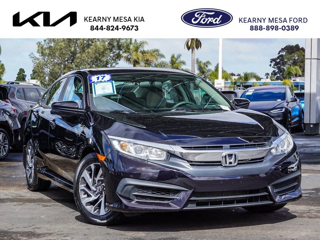 2017 Honda Civic EX — Sedan — 79,103 mi — San Diego, CA