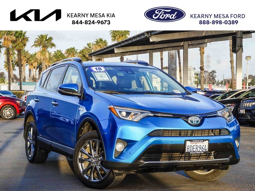 2018 Toyota RAV4 Hybrid Limited — SUV — 69,271 mi — San Diego, CA