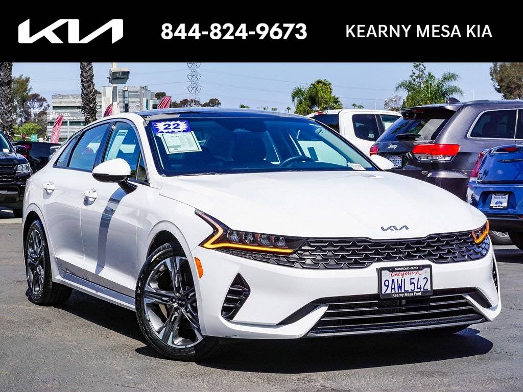 2022 Kia K5 EX — Sedan — 18,618 mi — San Diego, CA