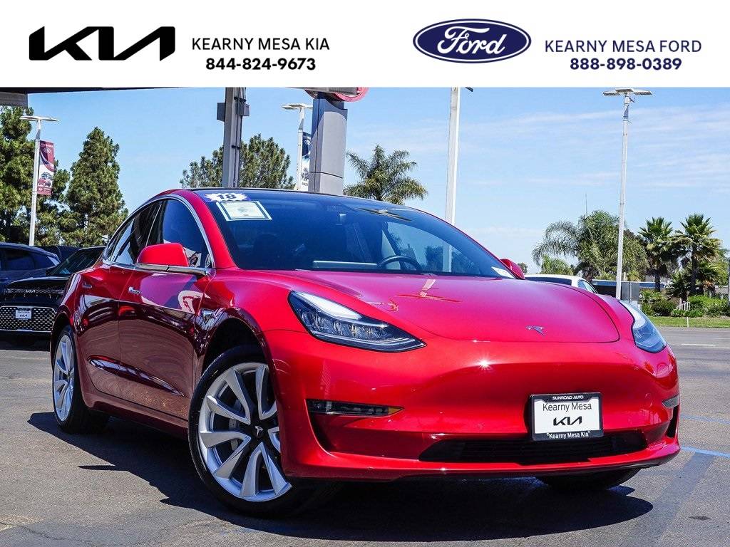 2018 Tesla Model 3 Mid Range — Sedan — 35,852 mi — San Diego, CA