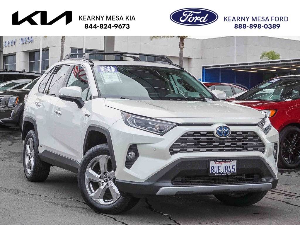 2021 Toyota RAV4 Hybrid Limited — SUV — 46,655 mi — San Diego, CA