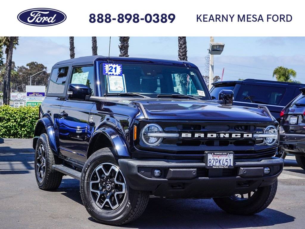2021 Ford Bronco Outer Banks — SUV — 10,257 mi — San Diego, CA