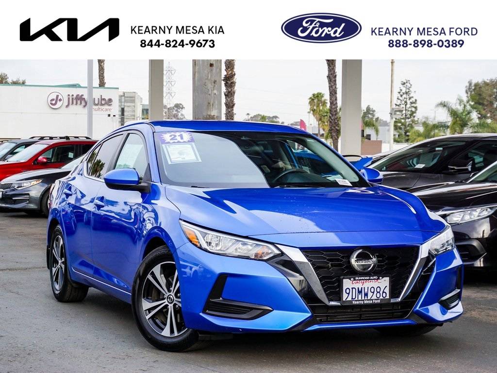 2021 Nissan Sentra SV — Sedan — 41,462 mi — San Diego, CA