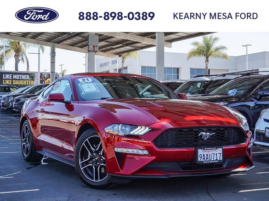 2021 Ford Mustang EcoBoost — Coupe — 33,355 mi — San Diego, CA