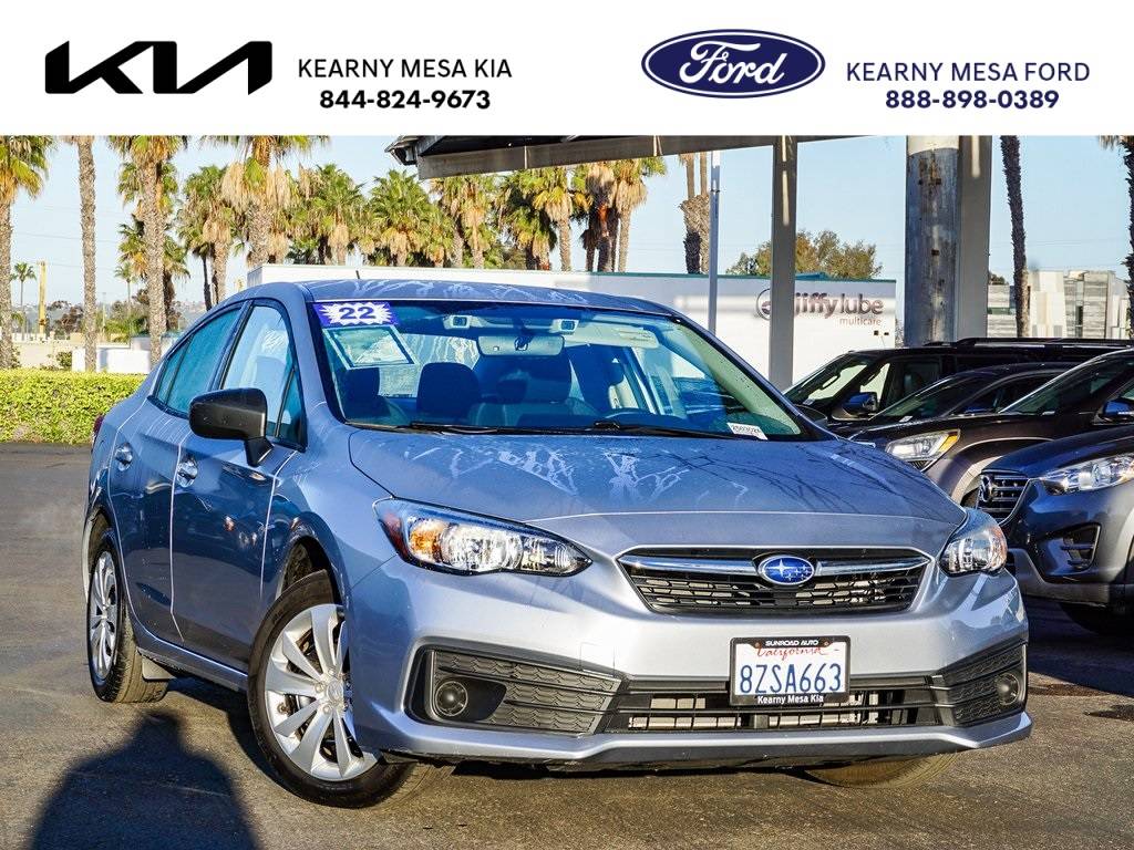 2022 Subaru Impreza 2.0i — Sedan — 34,048 mi — San Diego, CA