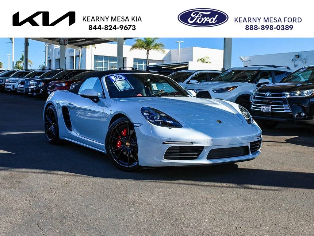 2025 Porsche 718 Boxster S — Convertible — 63 mi — San Diego, CA