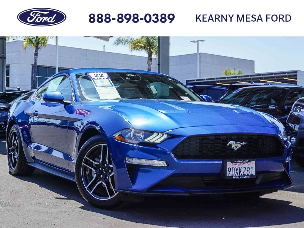 2022 Ford Mustang EcoBoost — Coupe — 7,186 mi — San Diego, CA