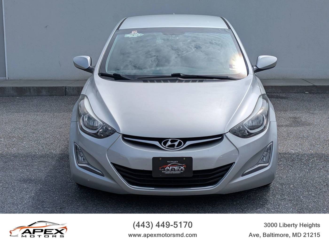 2015 Hyundai Elantra SE — Sedan — 93,405 mi — Baltimore, MD