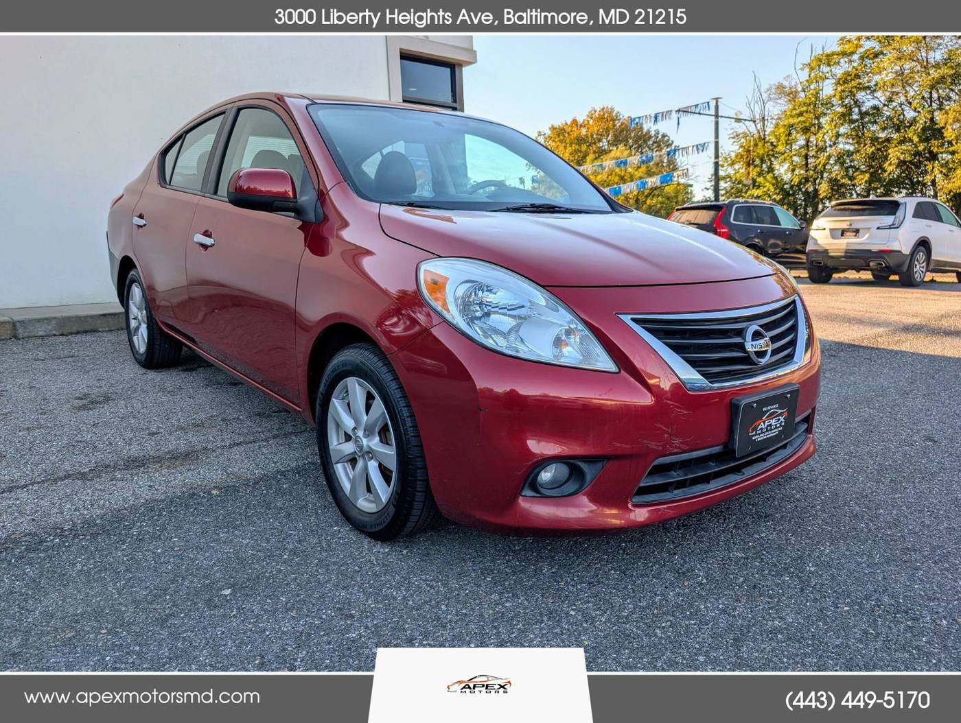 2012 Nissan Versa 1.6 SL — Sedan — 51,620 mi — Baltimore, MD