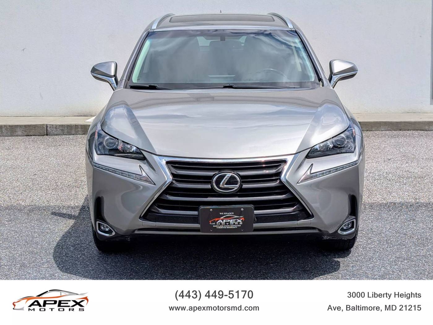 2017 Lexus NX NX Turbo F Sport — SUV — 121,065 mi — Baltimore, MD