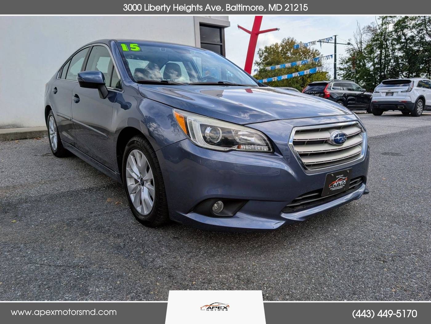 2015 Subaru Legacy 2.5i Premium — Sedan — 37,784 mi — Baltimore, MD