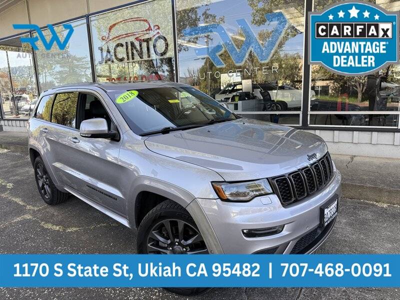 2018 Jeep Grand Cherokee High Altitude — SUV — 125,549 mi — Ukiah, CA