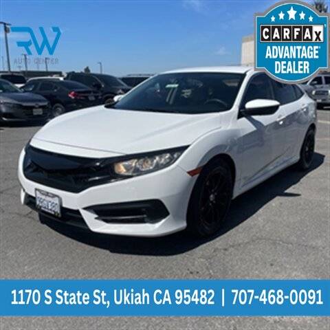 2017 Honda Civic LX — Sedan — 80,850 mi — Ukiah, CA