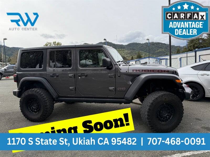 2019 Jeep Wrangler Rubicon — SUV — 95,544 mi — Ukiah, CA