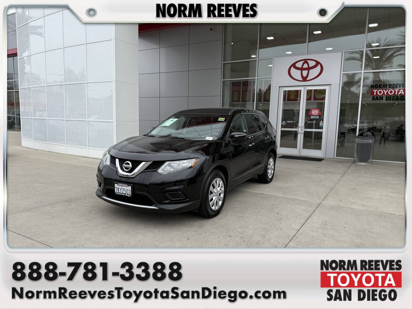 2015 Nissan Rogue S — SUV — 104,598 mi — San Diego, CA