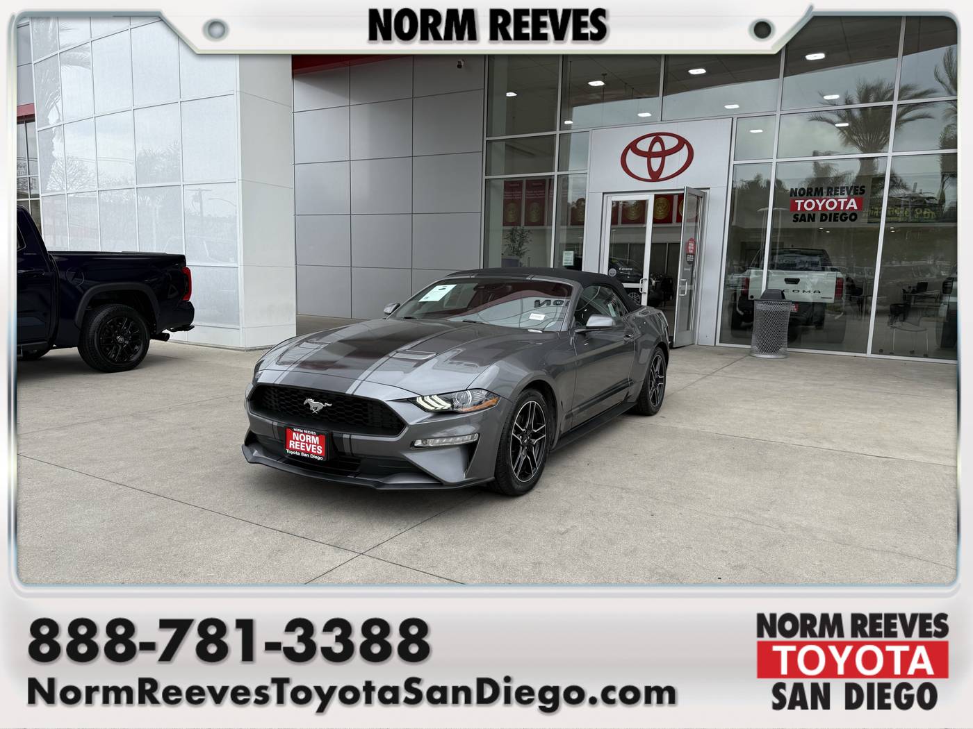 2021 Ford Mustang EcoBoost Premium — Convertible — 88,693 mi — San Diego, CA
