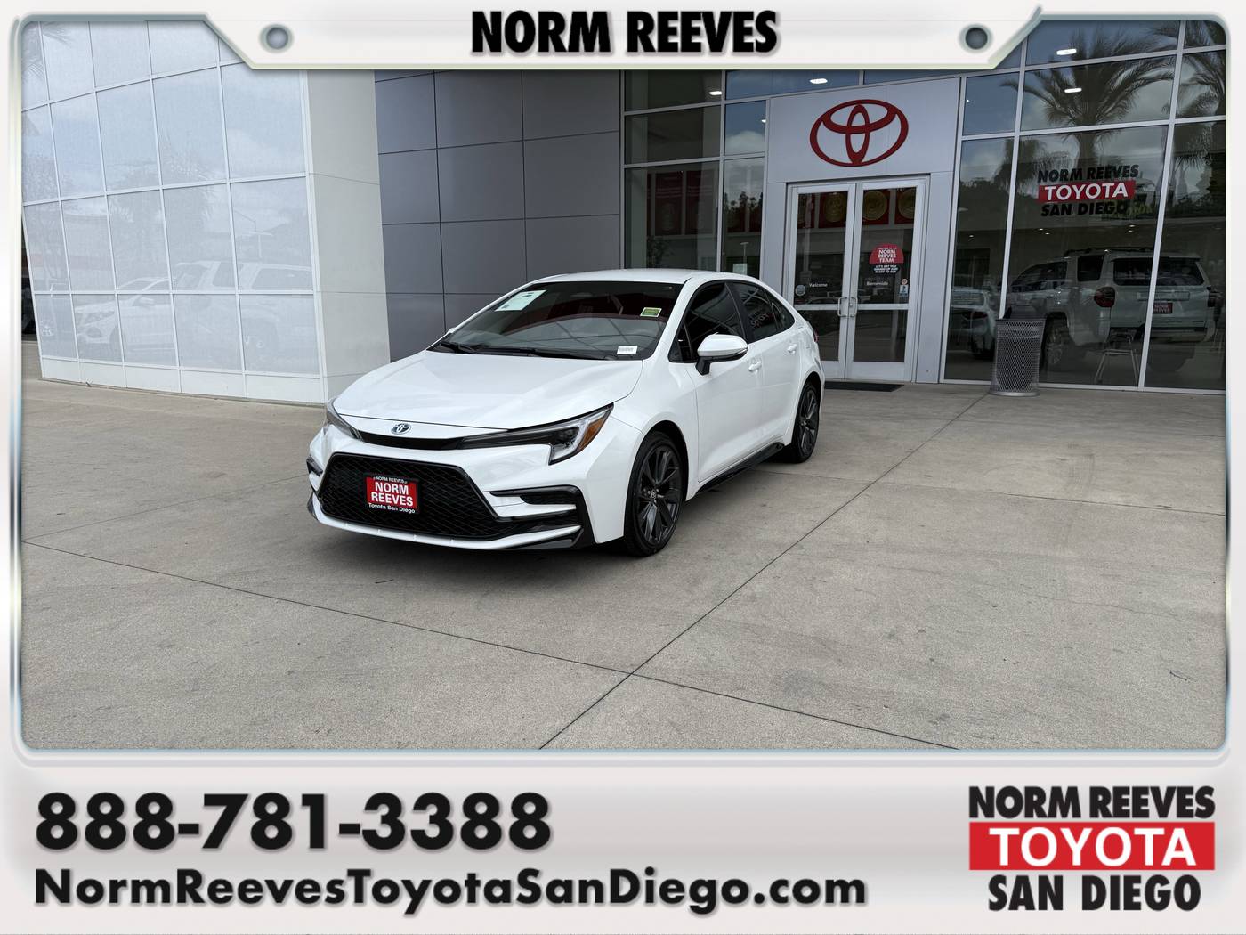 2025 Toyota Corolla Hybrid SE — Sedan — 9 mi — San Diego, CA